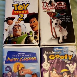 Lot of kids VHS movies qty 11.